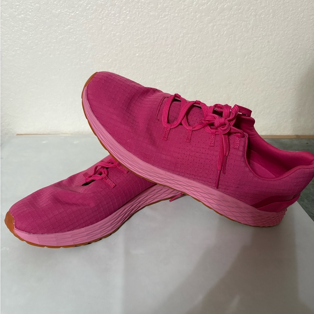 NOBULL Vibrant Pink Knit Training Sneakers